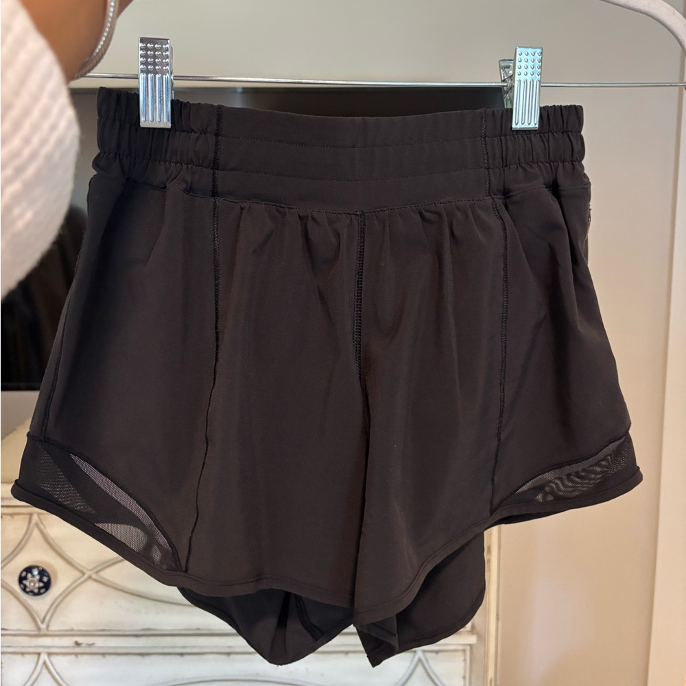 lululemon athletica HottyHot Low-Rise Lined Short 4”